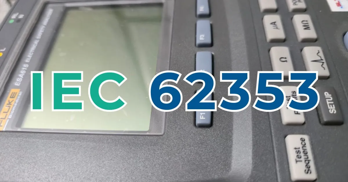 IEC 62353 portada IEC 62353