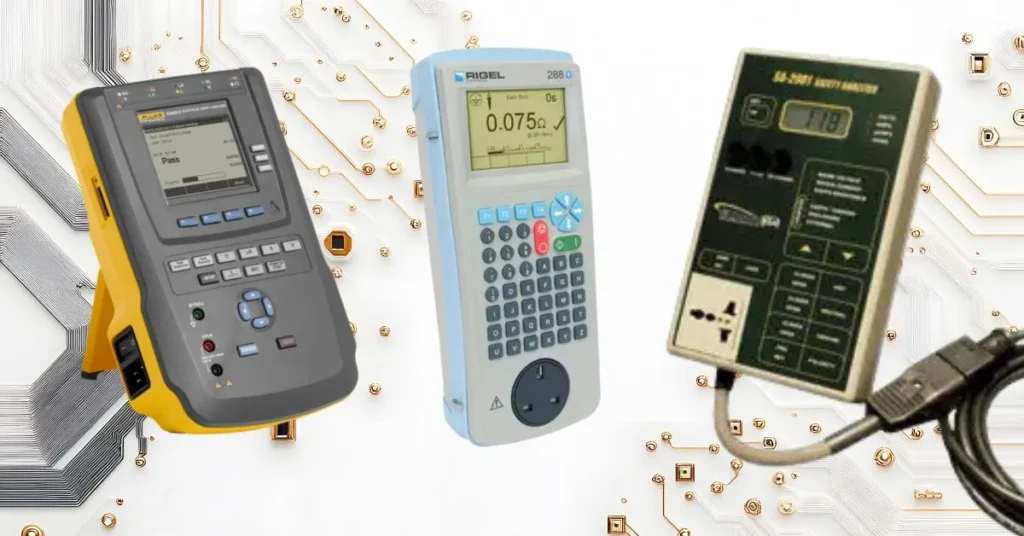 analizador de seguridad eléctrica