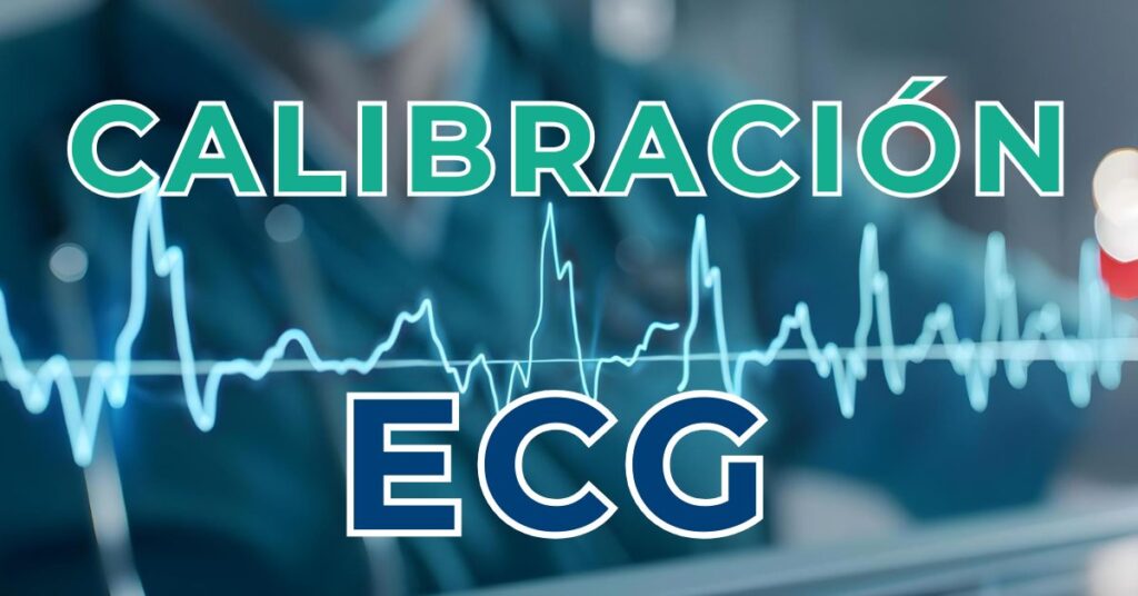 calibración ECG