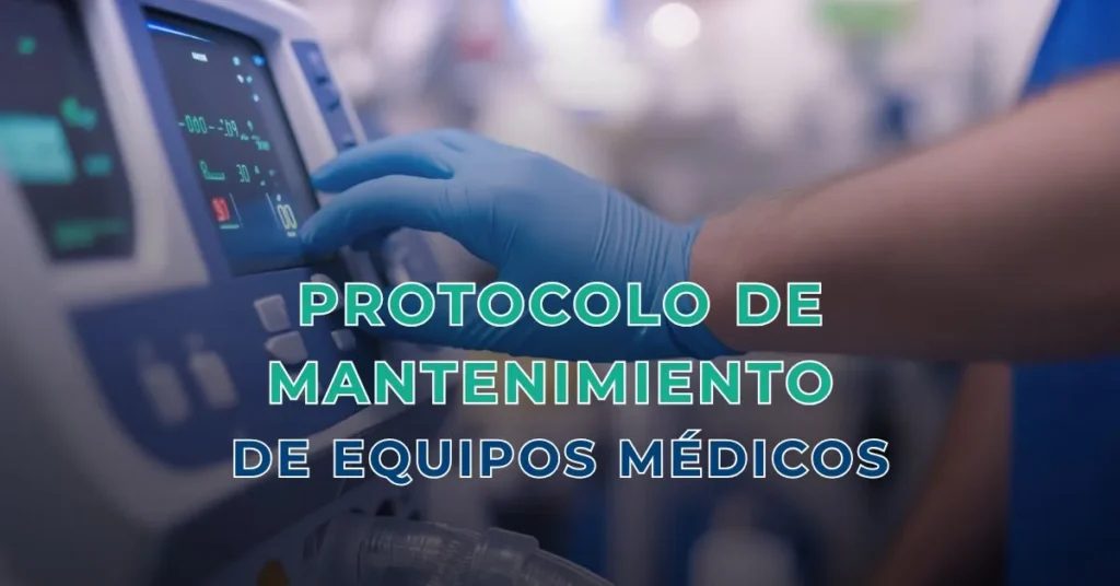 protocolo de mantenimiento de equipos médicos