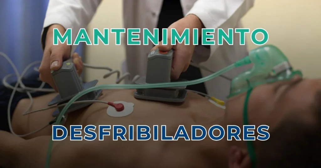 mantenimiento desfibriladores