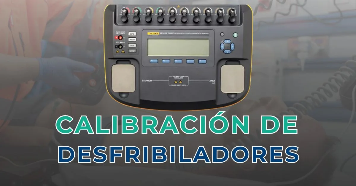 calibración de desfibriladores