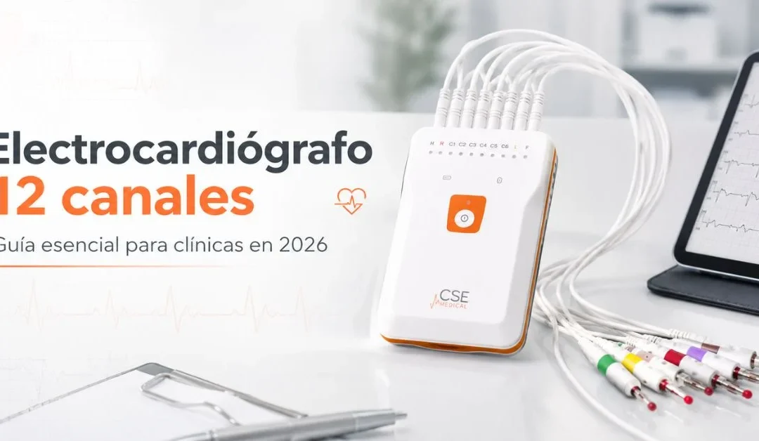 Electrocardiógrafo 12 canales: guía esencial para clínicas en 2026
